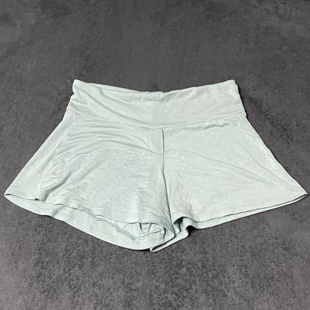 JJ Winks Pajama Shorts Womens S Mint Green Walk of Fame Modal Stretch PJs Lounge
